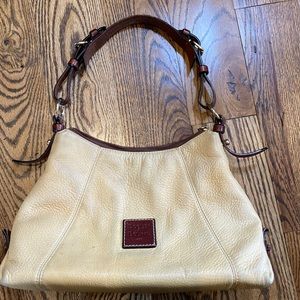 Vintage Dooney and Bourke leather shoulder bag